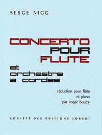 Nigg, Serge: Concerto pour flute