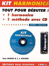 Milteau, J-J: CD a l'Harmonica blues - Kit