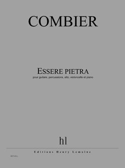 Combier, Jerome: Essere pietra
