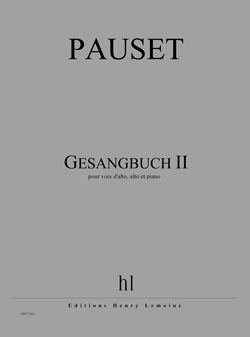 Pauset, Brice: Gesangbuch II