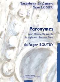 Boutry, Roger: Paronymes