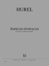 Hurel, Philippe: Especes d'espaces
