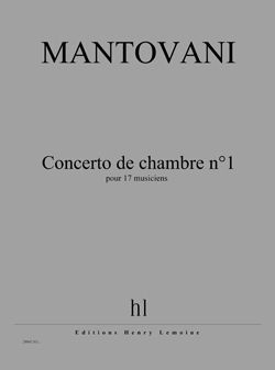 Mantovani, Bruno: Concerto de chambre no1
