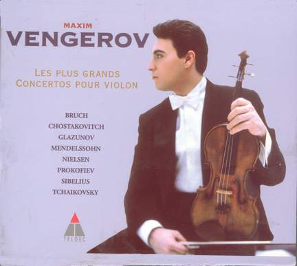 Maxim Vengerov - Great Violin Concertos - Teldec: 2564677017