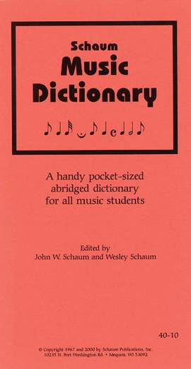 Music Dictionary