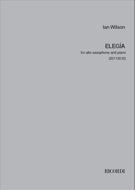 Ian Wilson: Elegía