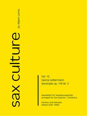 Goltermann, G: Serenade op. 119/2 Volume 12