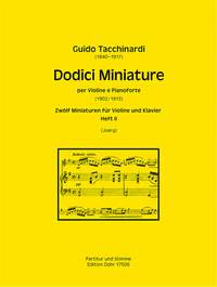 Tacchinardi, G: Dodici Miniature Book 2