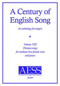 A Century of English Song Volume  8
