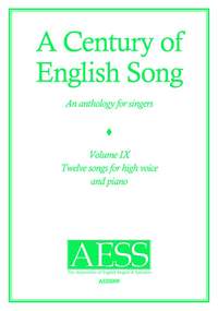 A Century of English Song Volume  9
