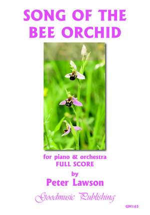 Lawson Peter: Song of the Bee Orchid - Piano Part