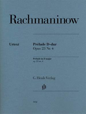 Rachmaninoff, S W: Prelude op. 23,4
