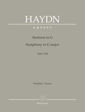 Haydn, Joseph: Symphony in G major Hob. I:88