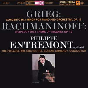 Grieg: Piano Concerto & Rachmaninov: Rhapsody on a Theme of Paganini