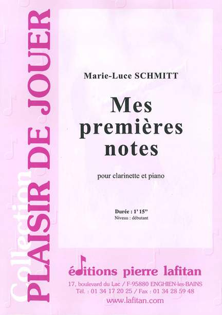 Mes premières notes