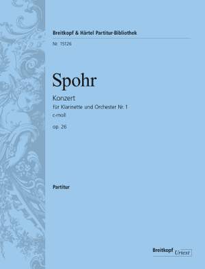 Spohr, Louis: Klarinettenkonzert Nr. 1 c-moll op. 26