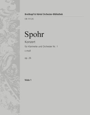 Spohr, Louis: Klarinettenkonzert Nr 1 c-moll op. 26
