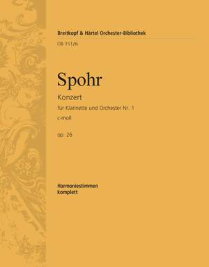 Spohr, Louis: Klarinettenkonzert Nr 1 c-moll op. 26