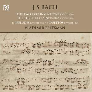 JS Bach: Inventions, Six Little Preludes & Duets Product Image
