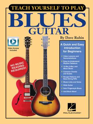 Dave Rubin: Teach Yourself to Play Blues Guitar
