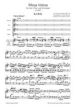 Zelenka, Jan Dismas: Missa votiva ZWV 18 Product Image