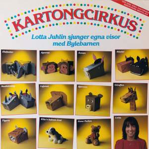 Kartongcirkus - Lotta Juhlin sjunger egna visor med Bylebarnen