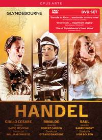 Handel: Giulio Cesare, Rinaldo and Saul (DVD)