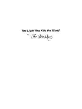 John Luther Adams: The Light That Fills The World