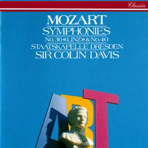 Mozart: Symphonies Nos. 36 & 40