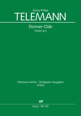 Telemann, Georg Philipp: DonnerOde TVWV 6:3