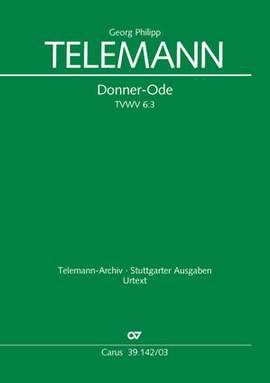 Telemann, Georg Philipp: DonnerOde TVWV 6:3