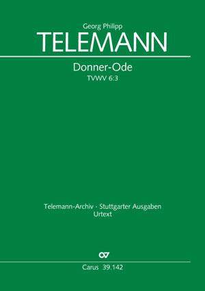 Telemann, Georg Philipp: Donner-Ode TVWV 6:3