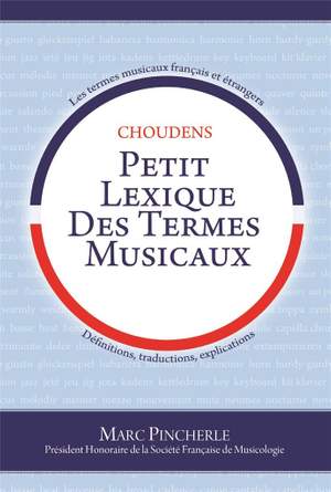 Marc Pincherle: Marc Pincherle: Petit Lexique Des Termes Musicaux