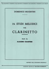 Domenico Nocentini: 24 Studi Melodici per Clarinetto