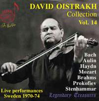 Oistrakh Collection, Vol. 14: Live from Sweden