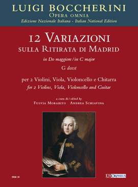 Luigi Boccherini: 12 Variazioni Sulla Ritirata Di Madrid In Do