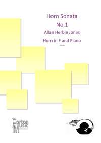 Jones, Allan Herbie: Horn Sonata No. 1