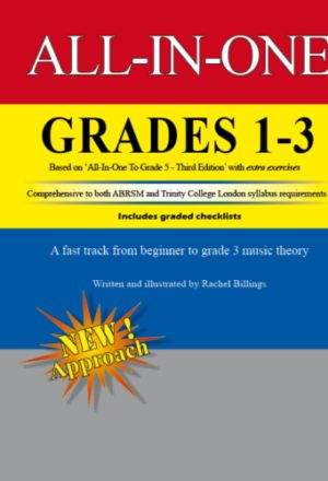 All-In-One Grades 1 to 3 Music Theory