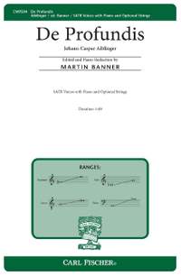 Johann Kaspar Aiblinger: De Profundis