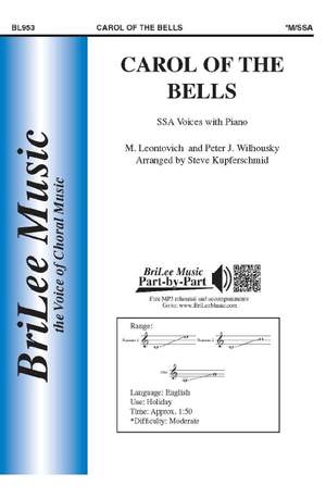 Mykola D. Leontovich_Peter J. Wilhousky: Carol Of The Bells