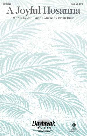 Brian Buda: A Joyful Hosanna