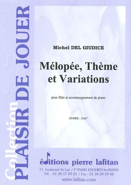 Mélopée, Theme et Variations