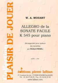 Allegro de la Sonate Facile K545