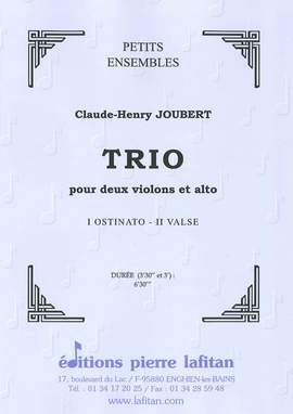 Trio Pour Deux Violons et Alto