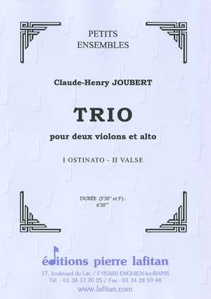 Trio Pour Deux Violons et Alto