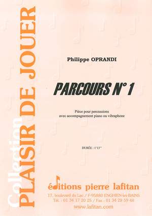 Parcours N° 1 (Avec Accomp. Piano Ou Vibra)
