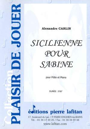 Sicilienne Pour Sabine