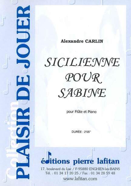 Sicilienne Pour Sabine