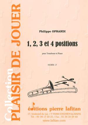 1, 2, 3 et 4 Positions