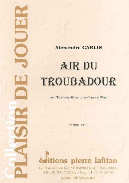 Air du Troubadour